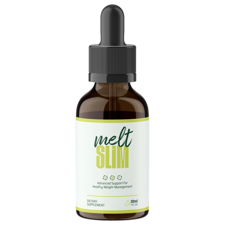 MeltSlim liquid weight support drops 30ml dropper bottle